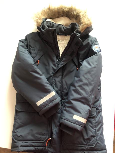 Zimna bunda, h&m,122