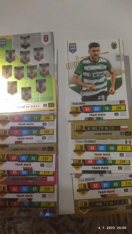 Futbalové karty fifa 365 2023,