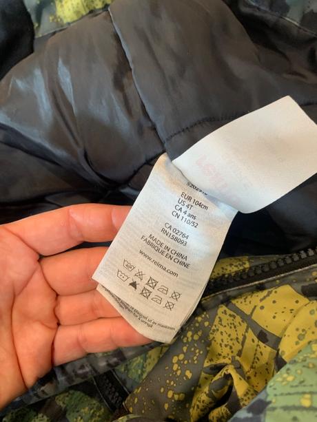 Reima kurikka zimná kombinéza 104/110, reima,104