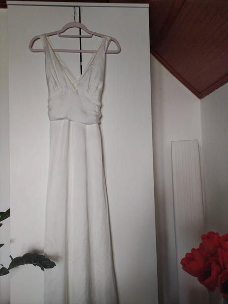 Dlhé biele šaty, ever-pretty,34