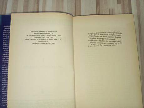 J.r.r. tolkien -pán prsteňov spoločenstvo prsteňa,