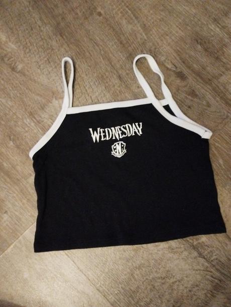 Kratšie tielko, h&m,158