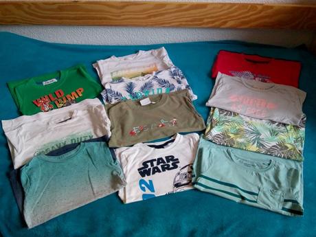 Tričká krátky rukáv 11ks, 104