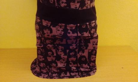 Dámsky elastický predĺžený top, s