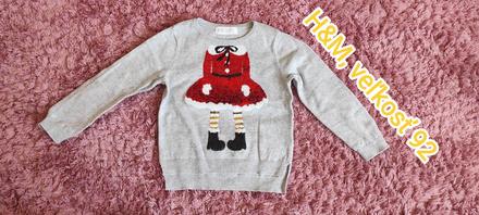 Vianočný pulóver h&m 92, 92