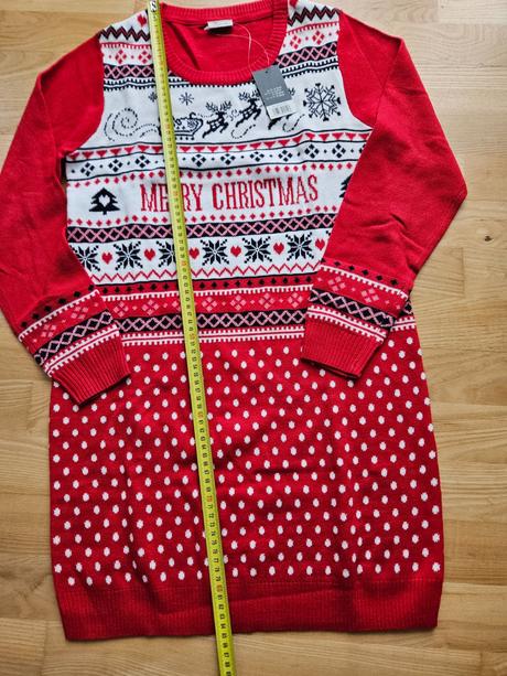 Vianočný sveter/šaty, 38