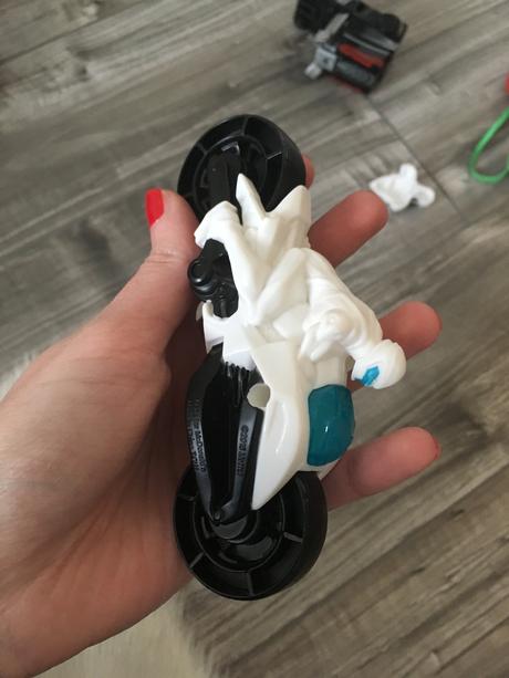 Motorka s postavičkou, 