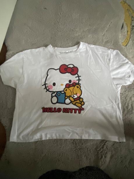 Predám dievčenské tričko veľ. 146-152 cm, hello kitty,146