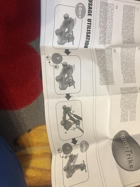 Smart trike odrážadlo a kolobežka, 