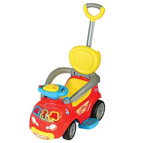 Odrážadlo 3v1 červená,