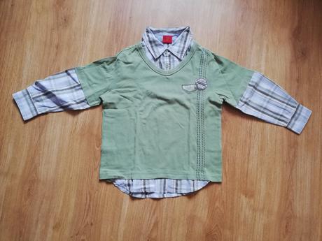 Zelené košeľové tričko veľ. 104/110, esprit,104