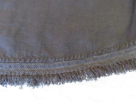 Ľanová sukňa sandwich, veľ. l, l