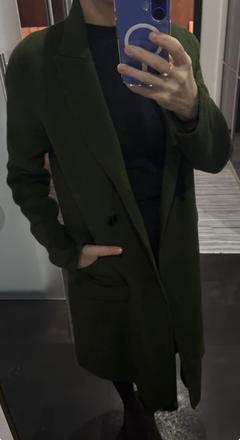 Zara kabát zelený, zara,s