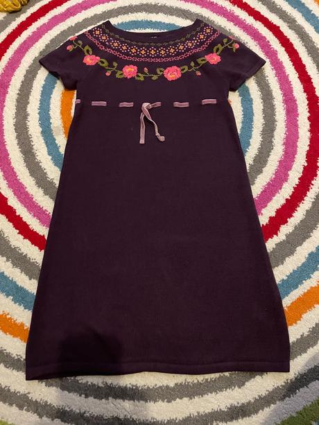 Šaty- úplet, h&m,122