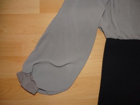 Hnedo cierne tricko - top, s