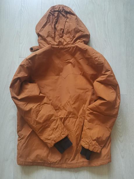 Zimná bunda okrová, sinsay,164