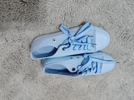 Úžasné bledomodre converse tenisky 37, converse,37