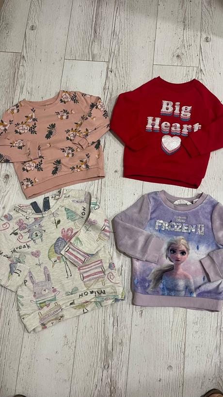 Mikina dievca 92 4ks, 92