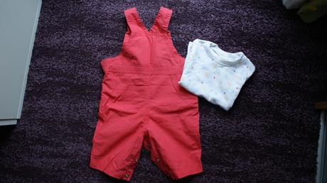 Komplet tricko a kratasky, nositelne dlhsie, cherokee,56