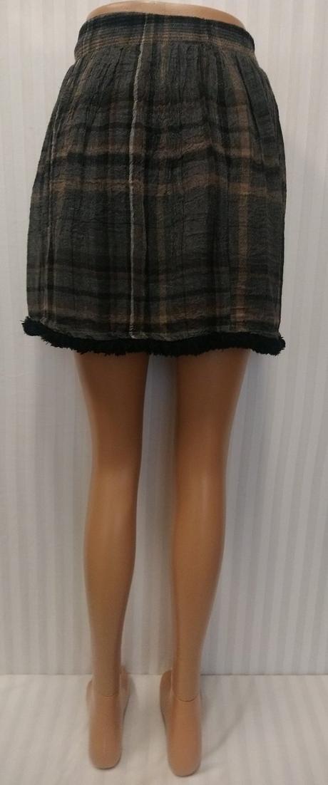 Dámska sukňa s károvaným vzorom, select, m, m