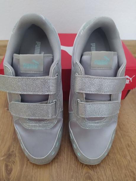 Strieborné tenisky, puma,35