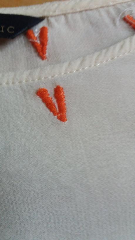 Vysivany top s koralikmi zara, zara,s