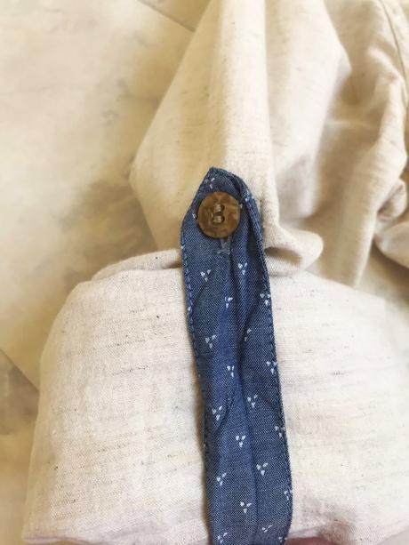 Ľanová košeľa č.42, pull&bear,42