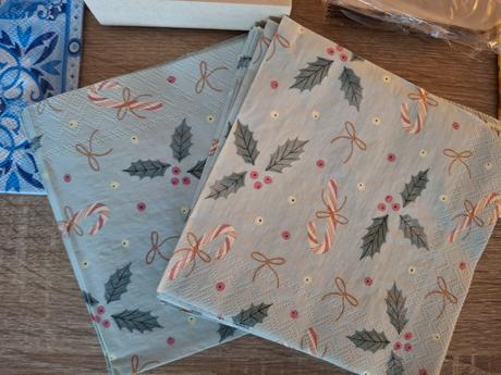 Štartovacia súprava na decoupage, servítky, 