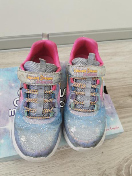 Svietiace unicorn skechers veľ 32/20cm, 32