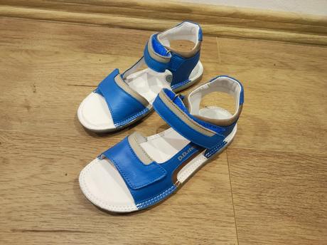 Kožené sandále barefoot ddstep, d.d.step,37