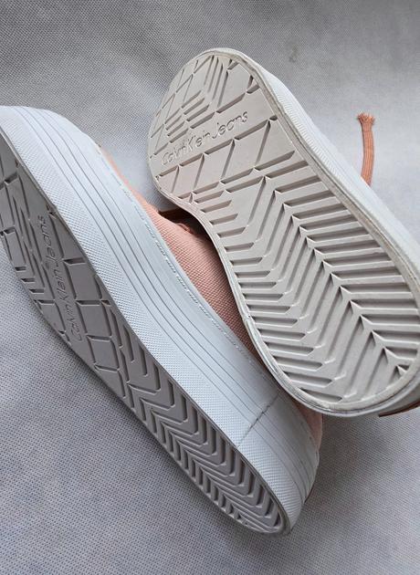 Plátenky calvin klein na platforme - veľ.38, 38