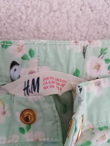 Šortky, h&m,116