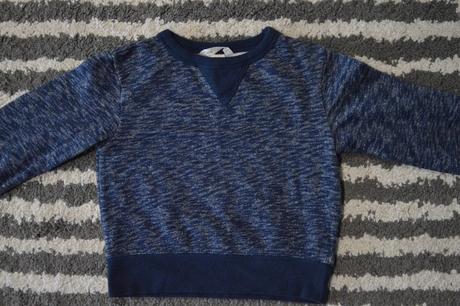 Melírovaná mikinka, h&m,86