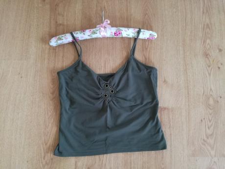 Elasticke khaki tielko, m