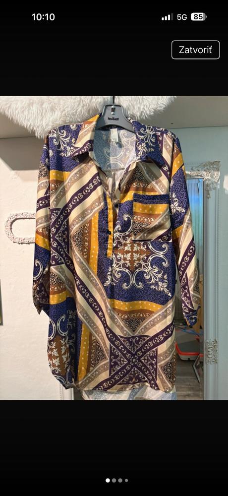 Kralovska košela dlhá, 