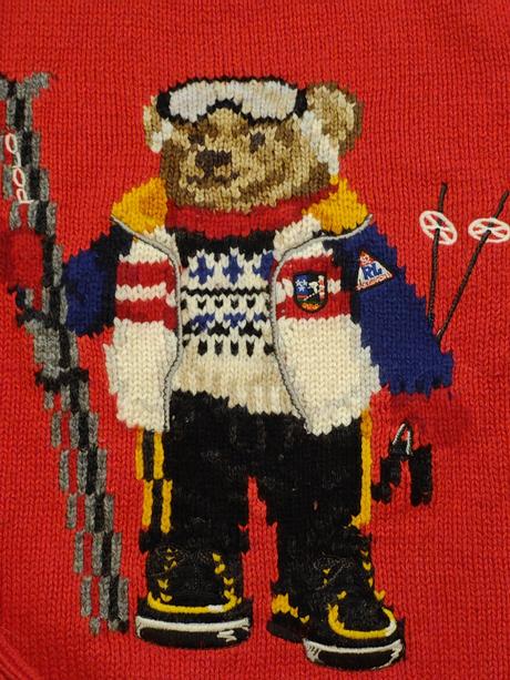 Ralph lauren bear originál luxusný sveter, ralph lauren,122