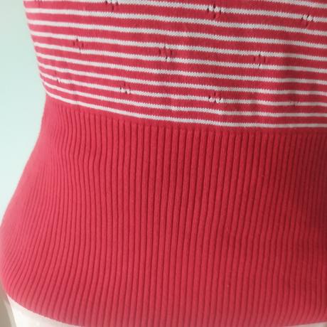 C 45 top cerveny + modre tricko nenosene, h&m,s