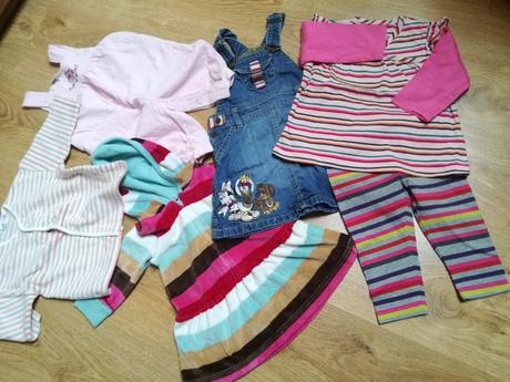 Mega balíček pre dievčatko od 0-1 roku, 50–62