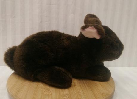 Plyšový hnedý zajac dutch bunny, suki, 40 cm,