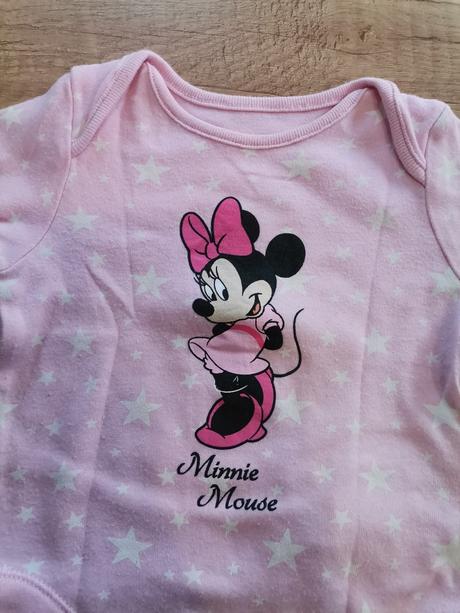 Dievčenské ružové body minnie, disney,62
