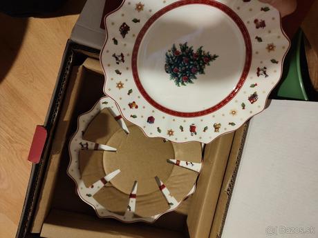 Villeroy boch vianočné taniere, 