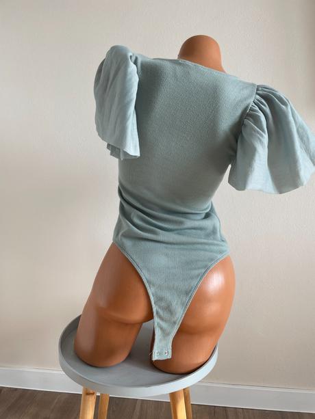 Šalviovo zelený body top, reserved m, reserved,m