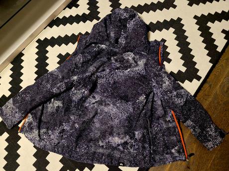 Krasna unisex lyziarska bunda zn.quiksilver 10r., quiksilver,140