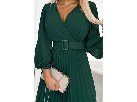 Dámske plisované šaty klára 414-1, 