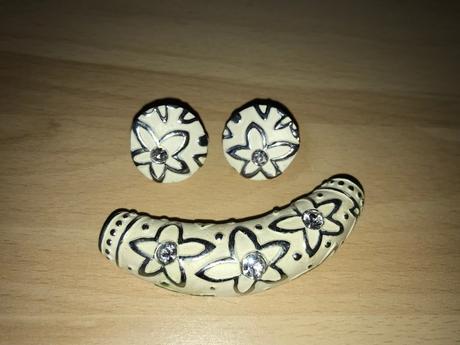 Set - náušnice s príveskom,