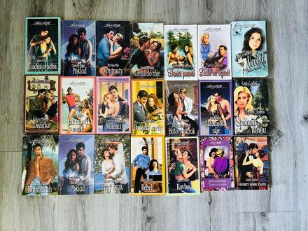 Balík kníh love story - 21 ks,