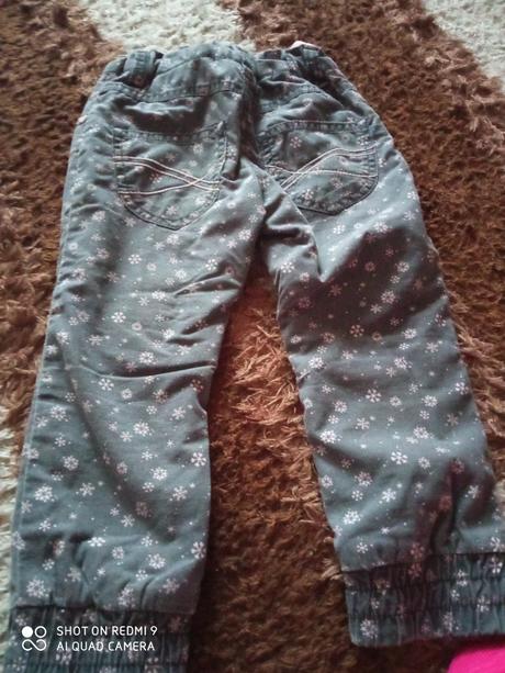 Zateplené nohavice, lupilu,92