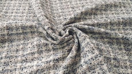 Kostýmovka - modrá melírová - cena za 10 cm, 