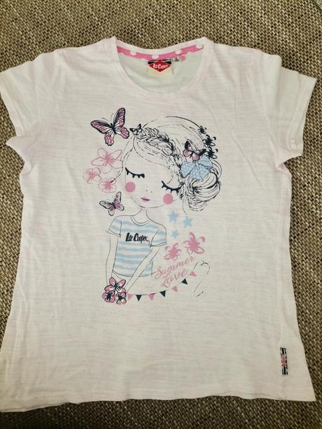 Dievčenské tričko lee cooper, lee cooper,152