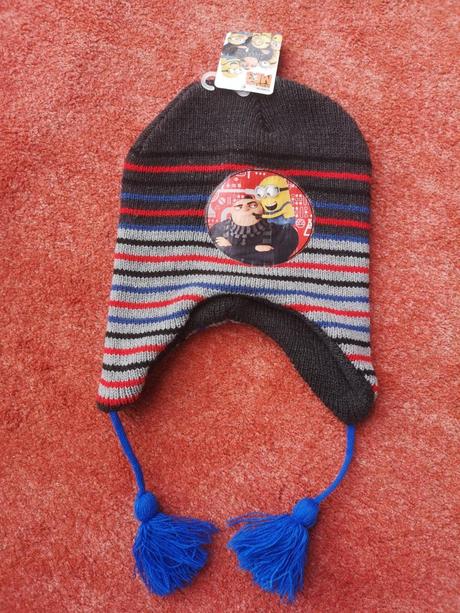 Minion detská zimná čiapka veľkosť 7-12 rokov, 122 - 152